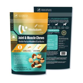 Joint and Muscle Chew for Dogs Natural Supplement for Mobility and Joint Health